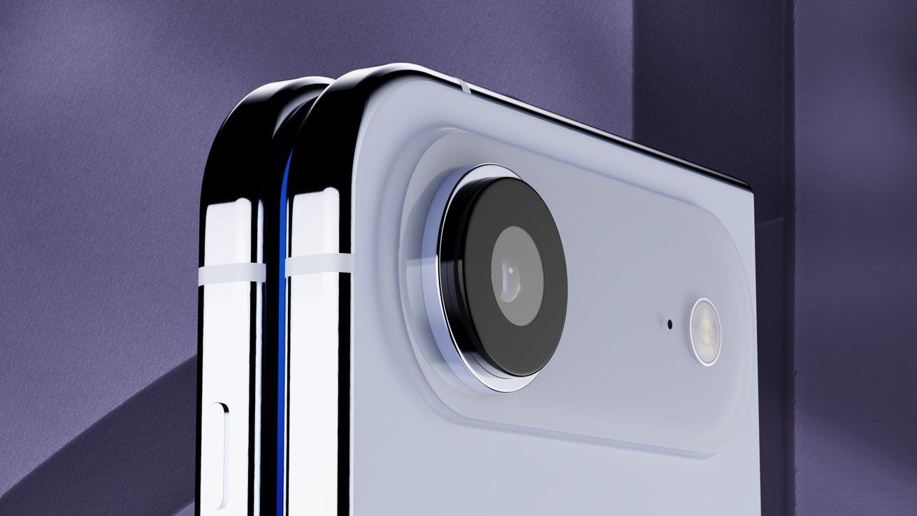 Ảnh concept iPhone màn hình gập.