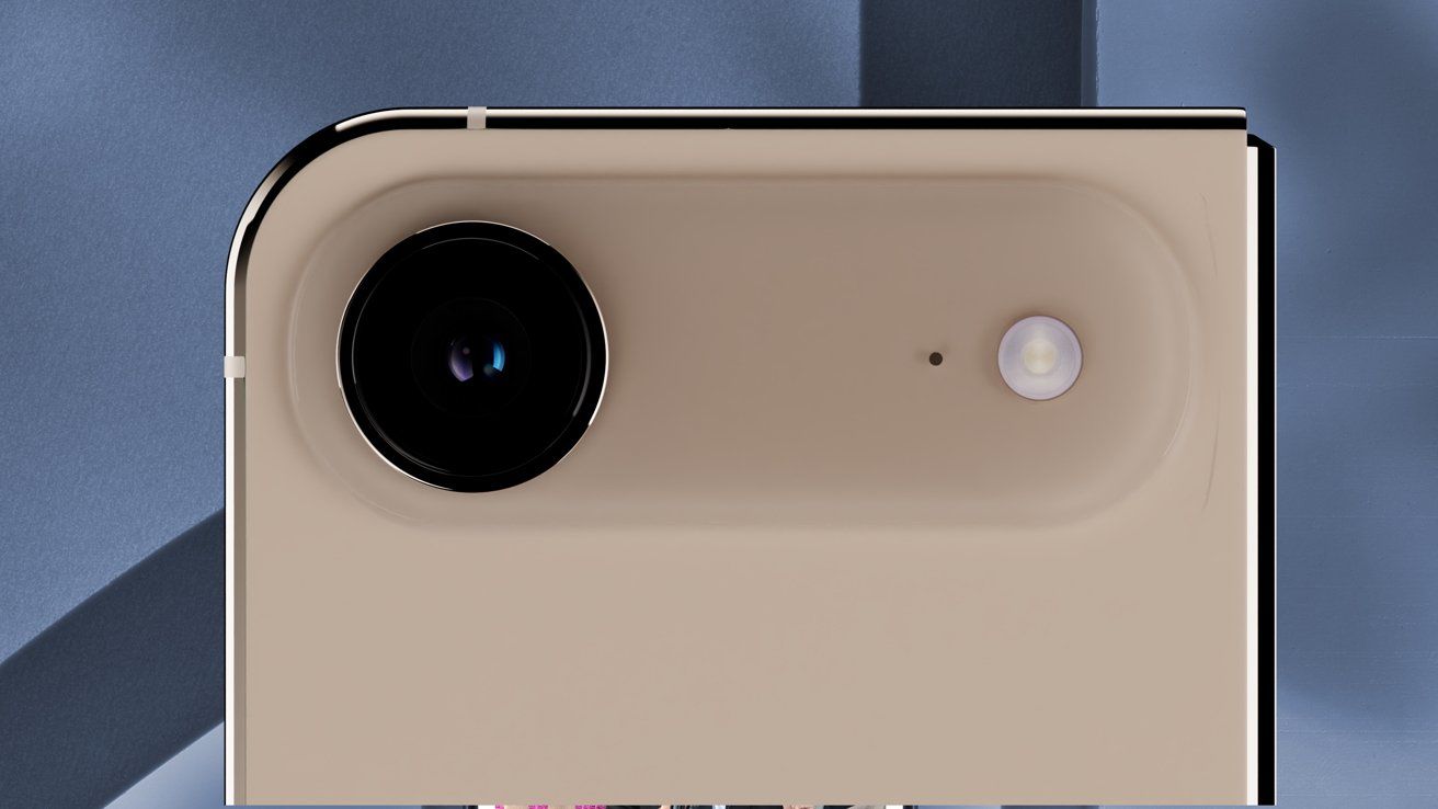 Ảnh concept iPhone màn hình gập.