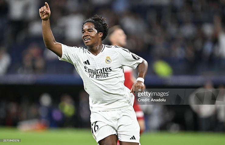 Endrick sắp rời Real Madrid theo dạng cho mượn