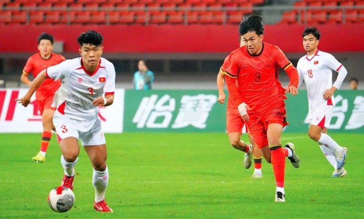 U22 Trung Quốc thi đấu thất vọng trước U22 Việt Nam
