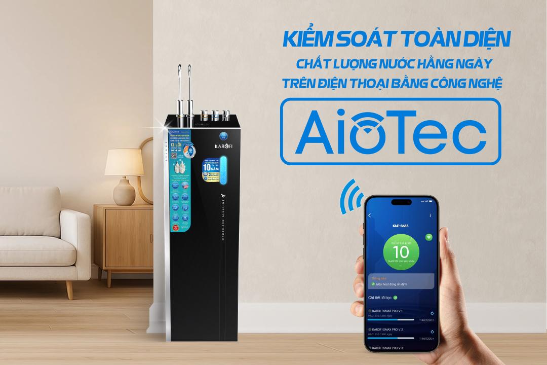 Công nghệ AioTec kiểm soát toàn diện chất lượng hàng ngày trên điện thoại thông minh