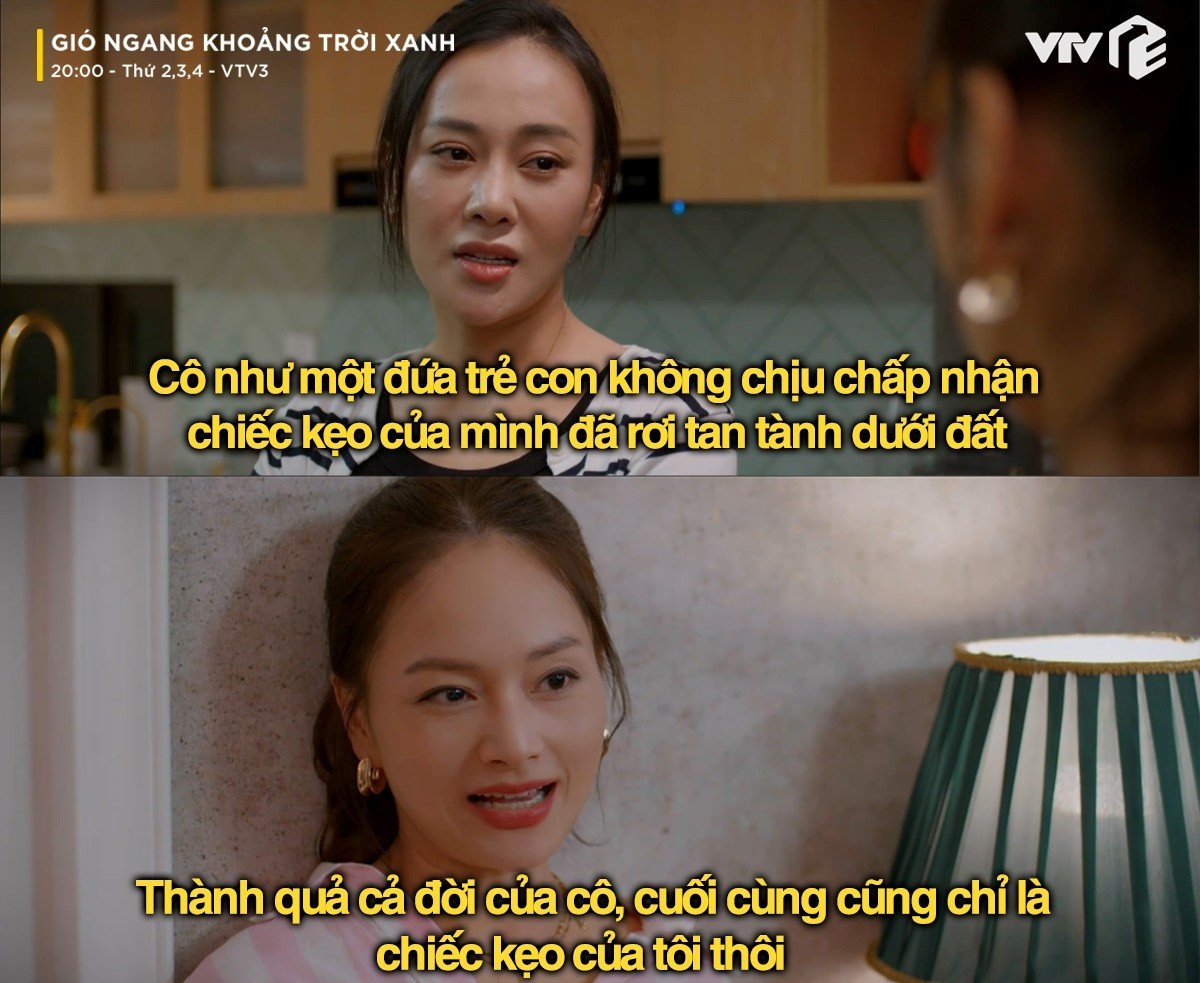 Bản chất hai mặt của nhân vật là điều kiện để Lan Phương phô diễn tài năng.