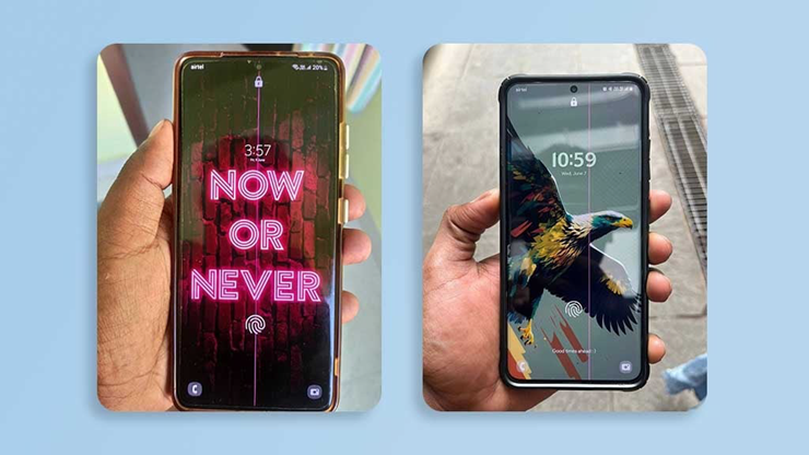 Nhiều người dùng Reddit phản ứng vì S21 FE bị sọc sau khi cập nhật.