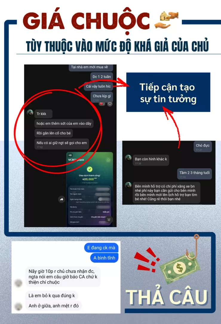 Thâm nhập đường dây 'mèo tặc' - Bài 4: Thủ đoạn lừa đảo chuộc chó, mèo - 5