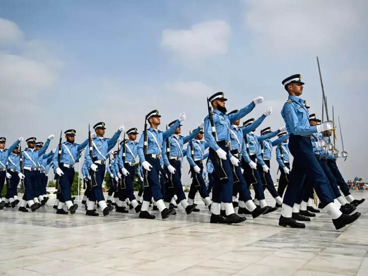 Quân đội Pakistan. Ảnh: AFP
