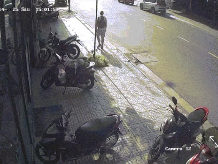 Ôtô tông loạt xe và người nước ngoài ở Vũng Tàu