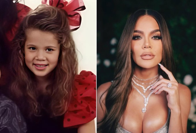 Nhan sắc ngày nhỏ của chị em Kim Kardashian - 4