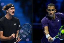 Tennis đỉnh cao ATP Finals: Zverev đấu "sinh tử" Auger-Aliassime, Sinner đọ sức Shelton