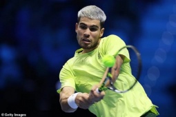 Thể thao - Alcaraz vào bán kết ATP Finals có kỷ lục vượt "BIG 3", De Minaur trở về từ vực thẳm