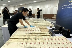 Thái Lan tịch thu hàng trăm sổ đỏ, ôtô của trụ trì ăn chặn từ thiện