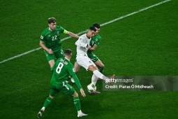 Trực tiếp bóng đá CH Ireland - Bồ Đào Nha: Đội khách bất lực (Vòng loại World Cup) (Hết giờ)