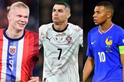 Bồ Đào Nha mất Ronaldo là tin vui, Mbappe - Haaland sớm "ghi điểm" đua QBV (Clip 1 phút)