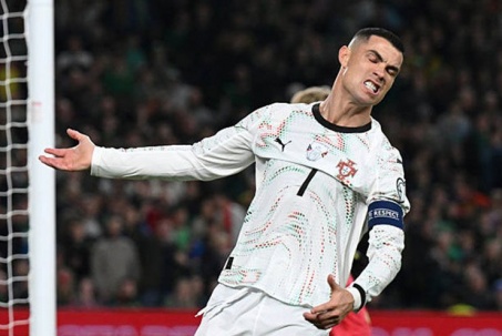 Fan Bồ Đào Nha kêu gọi không cho Ronaldo đá World Cup sau thẻ đỏ