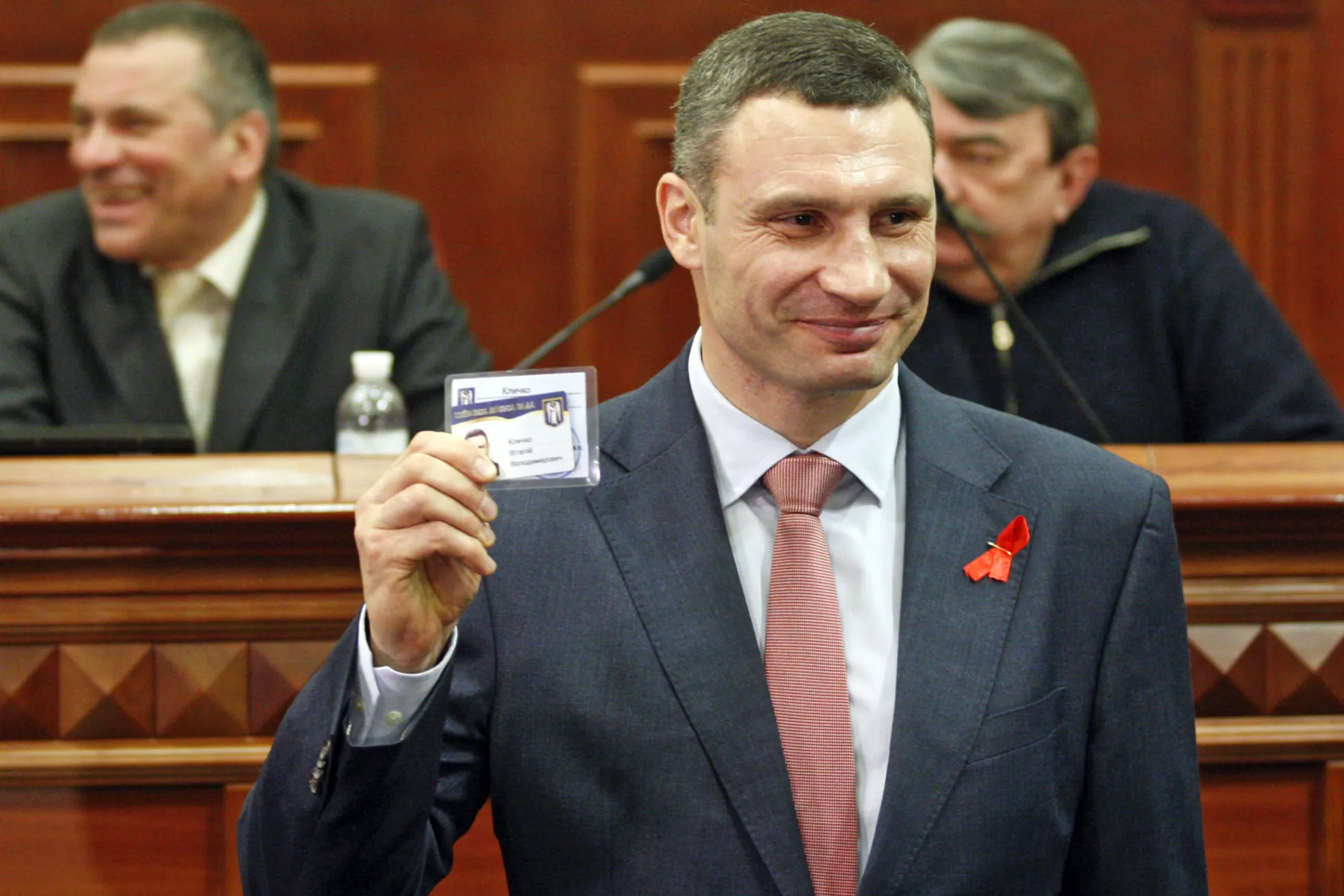 Ông Klitschko được bầu làm Thị trưởng Kiev vào năm 2014, sau cuộc khủng hoảng Maidan. Ảnh: NurPhoto.