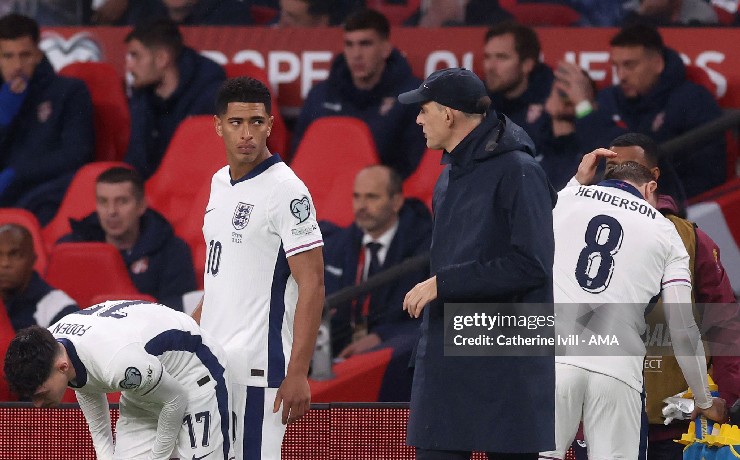 Bellingham trở lại sau thời gian dài vắng bóng ở ĐT Anh