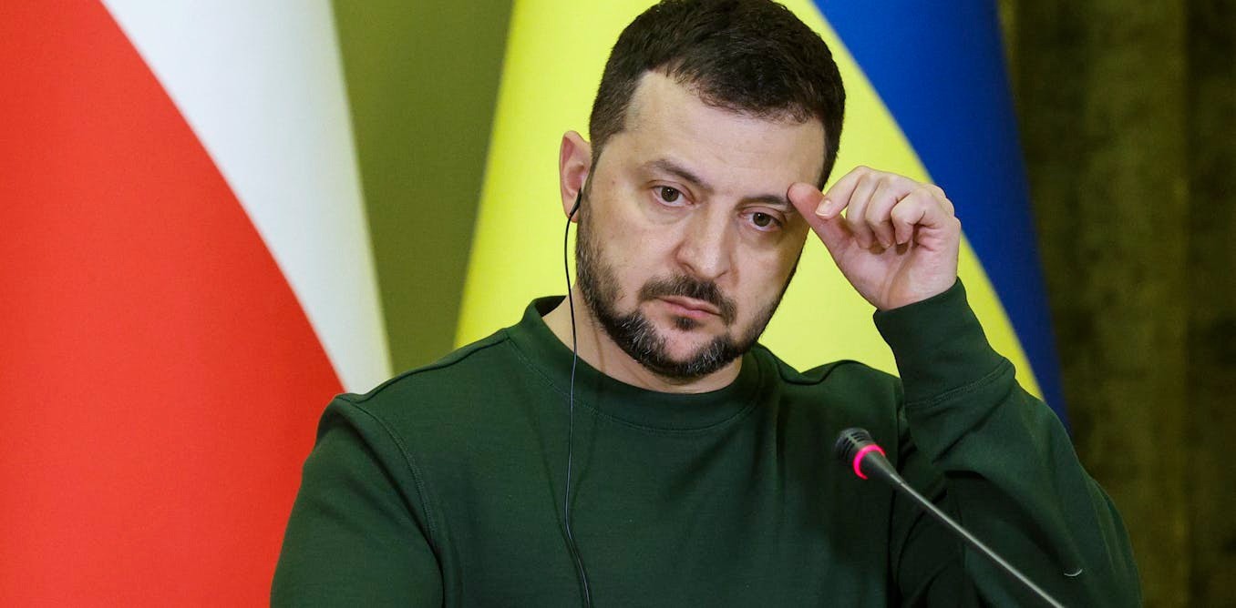 Tổng thống Volodymyr Zelensky. Ảnh: EPA