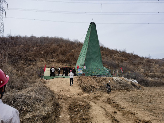 Hoạt động khoan tại mỏ vàng Dadonggou, tỉnh Liêu Ninh - Trung Quốc