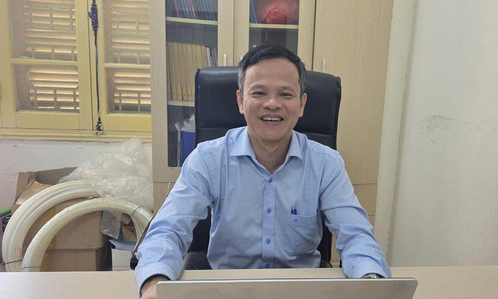 GS-TS Đỗ Minh Đức, Trường Đại học Khoa học Tự nhiên, Đại học Quốc gia Hà Nội (Ảnh: Nhân vật cung cấp)