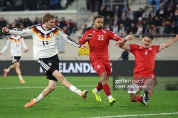 Video bóng đá Luxembourg - Đức: Sao Ngoại hạng Anh ghi cú đúp (Vòng loại World Cup)