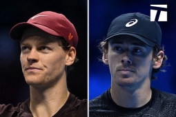 Trực tiếp tennis Sinner - De Minaur: Sinner định đoạt trận đấu (ATP Finals) (Kết thúc)