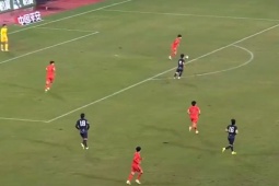 Video bóng đá U22 Trung Quốc - U22 Hàn Quốc: Hiệp 2 thăng hoa, cú đúp định đoạt (Panda Cup)