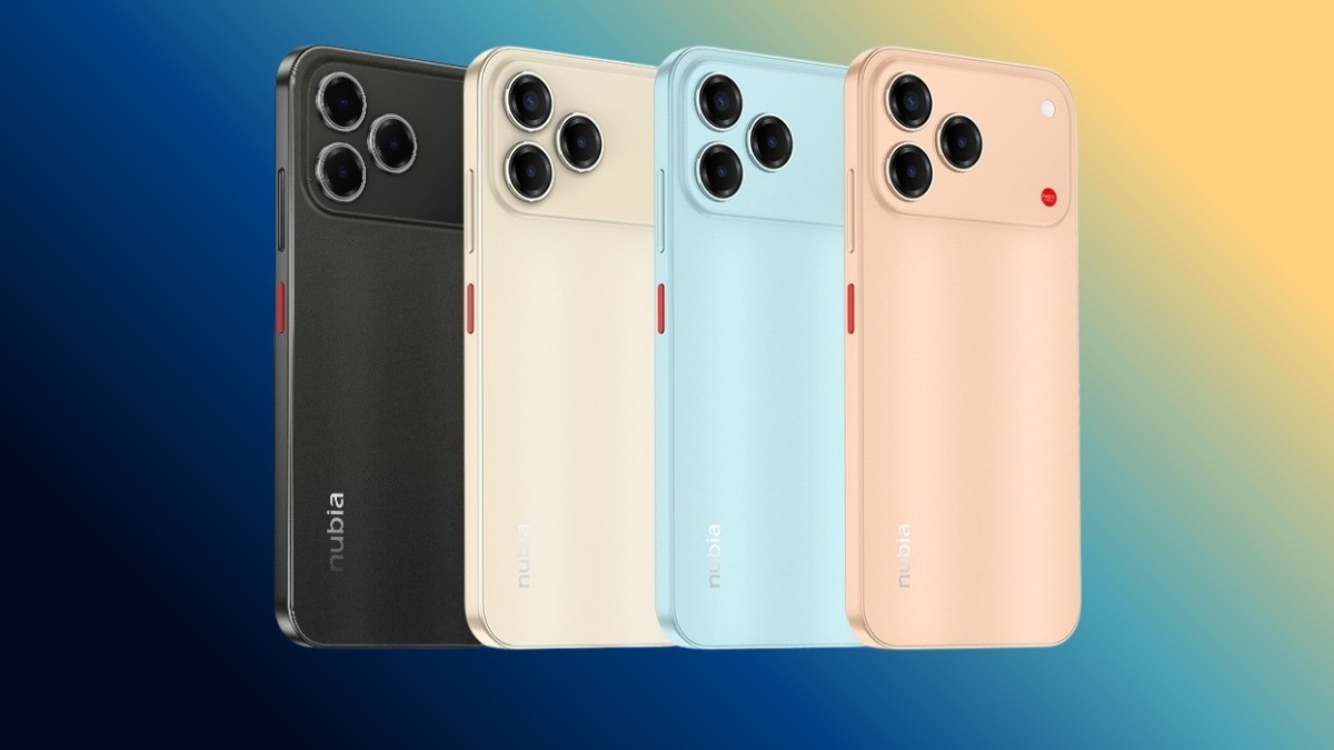 Nubia V80 Design ra mắt
