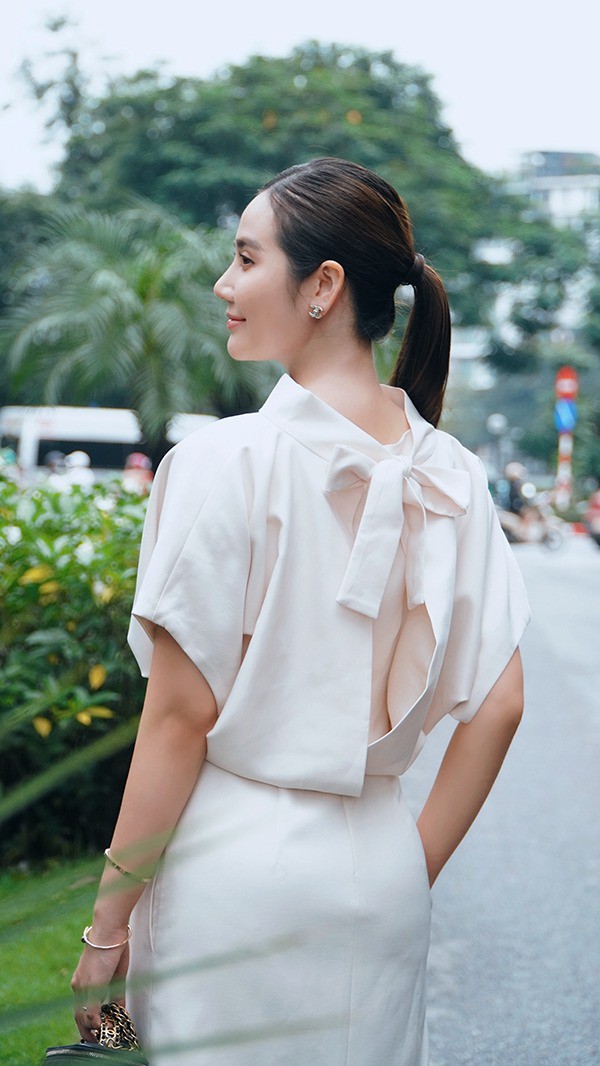 Sắc vóc sau khi siết cân của Phan Minh Huyền.