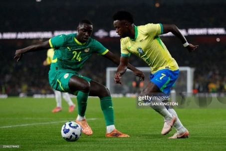 Video bóng đá Brazil - Senegal: Đôi công hấp dẫn, Estevao - Casemiro tỏa sáng
