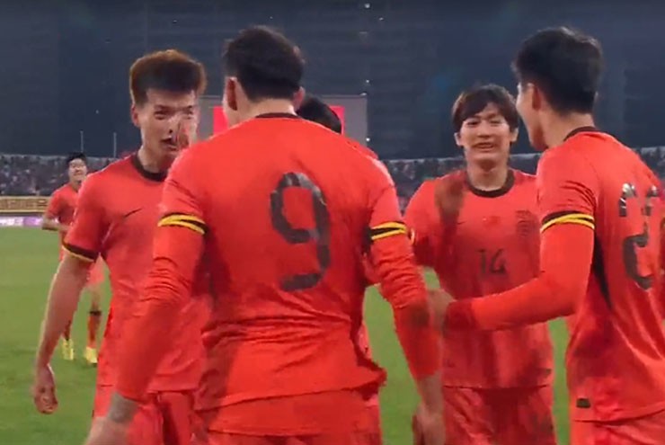 Niềm vui lớn của U22 Trung Quốc