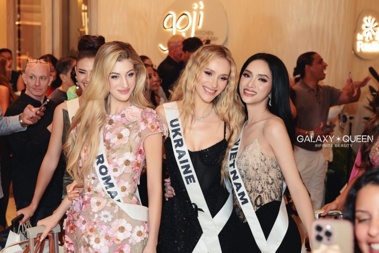 Miss Universe 2025: Hoa hậu Hương Giang trở lại với các gam màu trung tính - 13