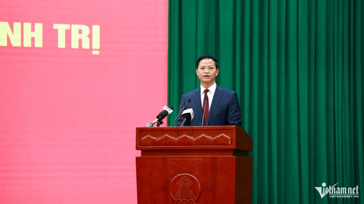 Vương Quốc Tuấn, Ủy viên dự khuyết Trung ương Đảng khóa 13, Phó bí thư Tỉnh ủy Thái Nguyên phát biểu nhận nhiệm vụ