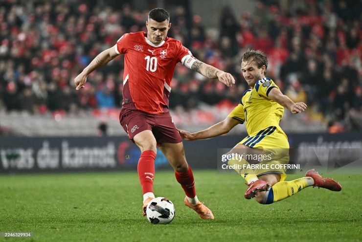 Bàn thắng sớm giúp Thụy Sĩ dễ triển khai thế trận