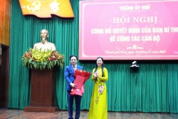 Chủ tịch tỉnh Khánh Hòa làm Phó bí thư Thành ủy Huế