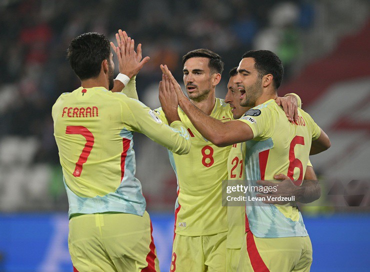 Tây Ban Nha gần như chốt vé dự World Cup 2026 sau màn hủy diệt Georgia