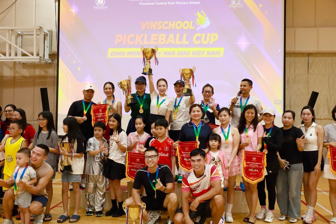 Giải Vinschool Pickleball Cup 2025 diễn ra trong ngày 15/11 vừa qua tại TP.HCM.