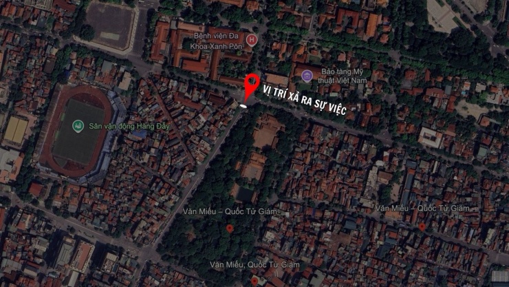 Vị trí xảy ra sự việc. (Ảnh: Google Maps)