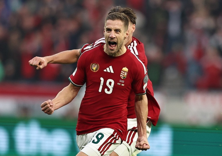 Phút 37, Varga volley tuyệt đỉnh nâng tỷ số lên 2-1