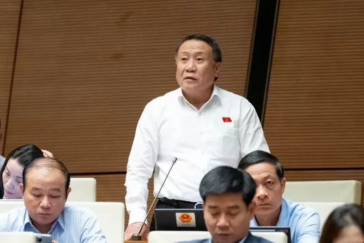 Đại biểu Hà Sỹ Đồng (đoàn Quảng Trị). Ảnh: QH