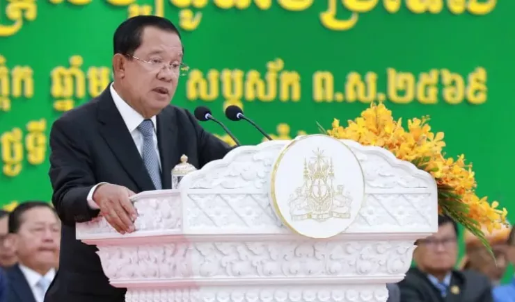 Chủ tịch Thượng viện Campuchia Hun Sen. Ảnh: KHMER TIMES