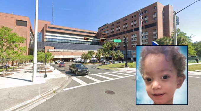 Bé De'Markus Page tử vong sau khi bị dùng thuốc quá liều. Ảnh: Law & Crime