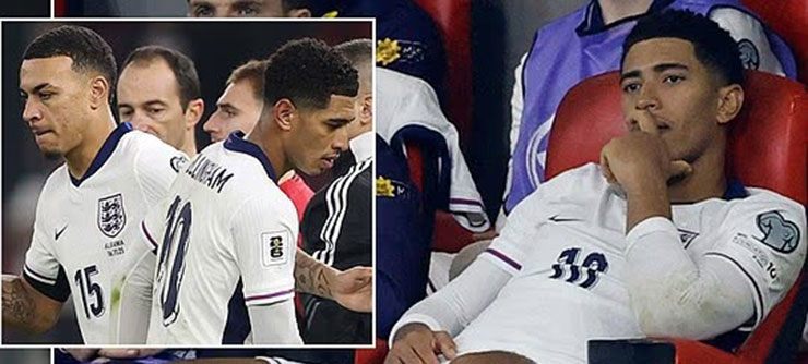 Bellingham bị báo chí khui ra việc không ăn mừng khi ĐT Anh ghi bàn thứ 2 vào lưới Albania