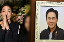 Vợ tiễn đưa 'Triển Chiêu' Chân Chí Cường