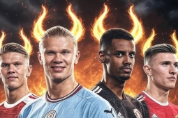 Haaland ghi bàn như máy và dự World Cup: Isak, Sesko, Gyokeres thành trò cười