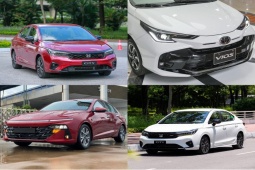 Tin tức ô tô - Đây là bộ ba sedan hạng B cực hút khách, giá khởi điểm từ 439 triệu đồng