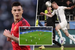 Bóng đá - Bàn phản lưới "đẹp nhất lịch sử" khiến Sesko của MU ngồi nhà xem World Cup