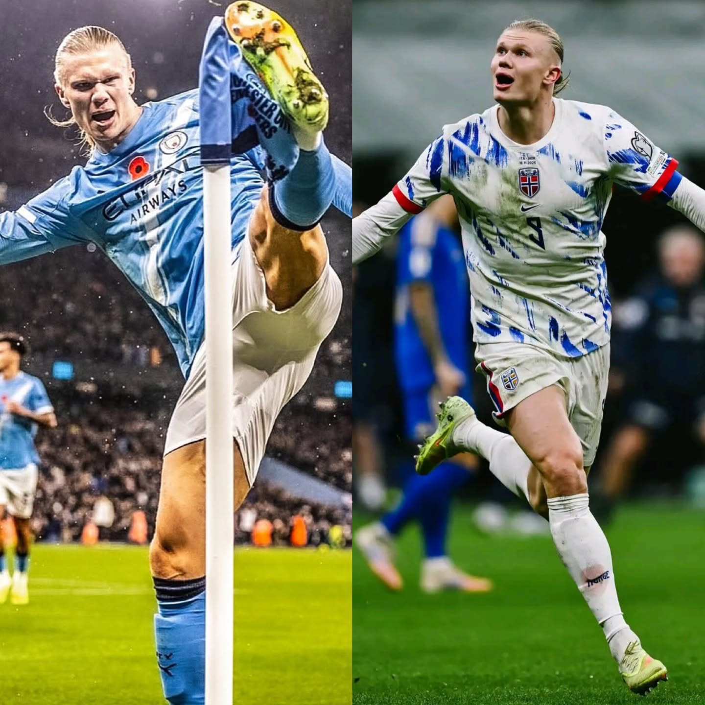 Haaland bùng nổ cả ở CLB lẫn ĐTQG