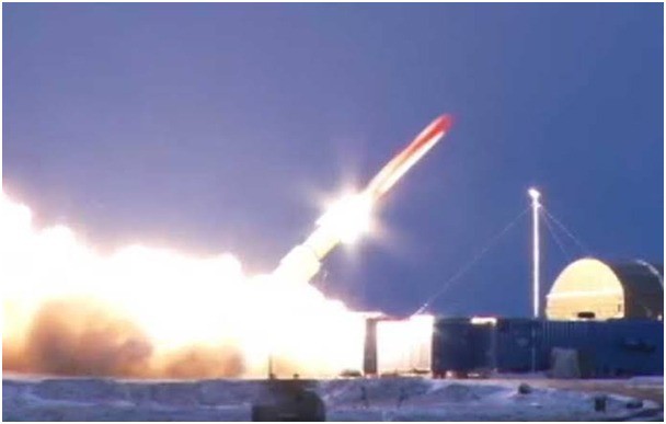 Nga gần đây tuyên bố thử thành công siêu tên lửa hạt nhân Burevestnik. Ảnh: Colitco