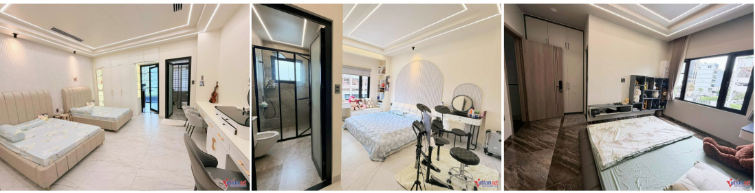 Thanh Ngọc cũng thích ở nơi yên tĩnh, nhiều cây xanh hơn phố xá đông đúc, náo nhiệt. "Có thể sắp tới gia đình tôi sẽ có thêm một cuộc chuyển nhà nữa đây", chị nói. 