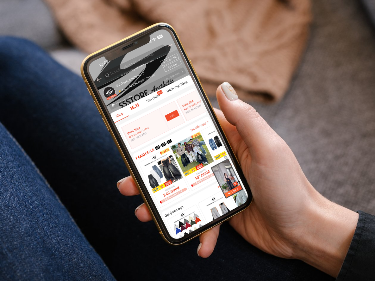 Hình ảnh đăng tải trên gian hàng cần thể hiện chất lượng thực tế của sản phẩm.