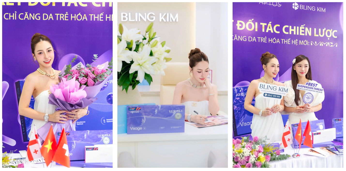 Nguyễn Đăng Thư là nhà sáng lập của thẩm mỹ viện Bling Kim.